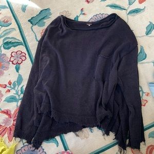 Free People Black Top